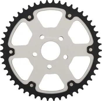 Řetězová sada pro motocykl Řetězová rozeta SUPERSPROX STEALTH RST-7080:50-SLV stříbrná