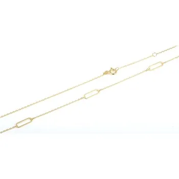 Náhrdelník Zlatý náhrdelník ze žlutého zlata ZLNAH105F + DÁREK ZDARMA