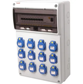 v792-6kA - ZSF12.0000000.1 /3952 Zásuvková skříň IP54 jištěná s chráničem 40/4/003