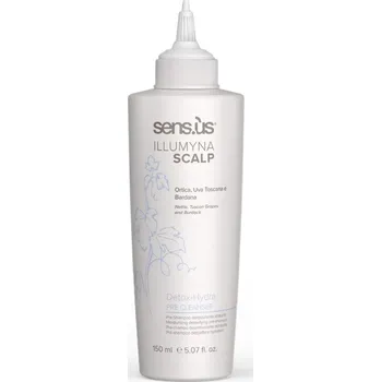 Vlasová regenerace Sens.us Illumyna Scalp Detox Hydra Pre Cleanser - Detoxikační hydratační přípravek 150 ml