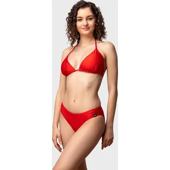 Dámské plavky VFstyle Dámské plavky dvoudílné Alison červené Vrchní díl: 2XL, Spodní díl: M