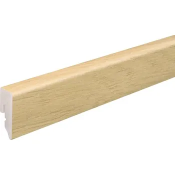 Podlahová lišta Soklová lišta Skandor PVC hroznový dub KU048L 15 x 39 x 2 400 mm