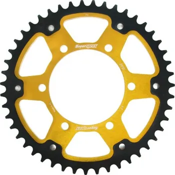 Řetězová sada pro motocykl Rozeta SUPERSPROX STEALTH RST-2012:47-GLD zlatá 47 zubů, 525