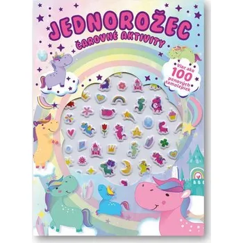 Cizojazyčná kniha Jednorožec Čarovné aktivity