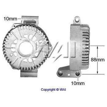 Přední víko alternátoru - Ford F68U-10300-AD