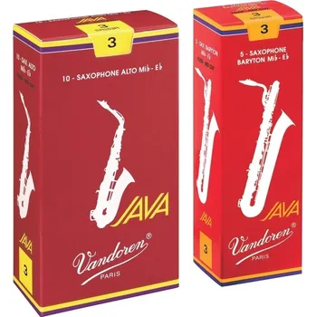 Příslušenství pro dechový nástroj Vandoren Plátek Soprán saxofon Java Filed Red2 1/2 10168