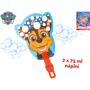 Bublifuk Paw Patrol bublifuk mávací s náplní 2x75ml - Chase