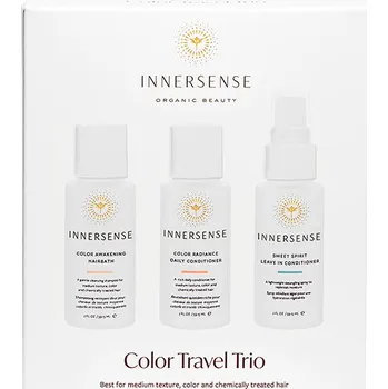 Kosmetická sada INNERSENSE Travel Trio - Color Collection — cestovní sada pro barvené vlasy