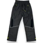 Sezon Chlapecké outdoorové kalhoty s gumou v pase a bez manžety šedé 03 Barva: Šedá, Velikost: 146