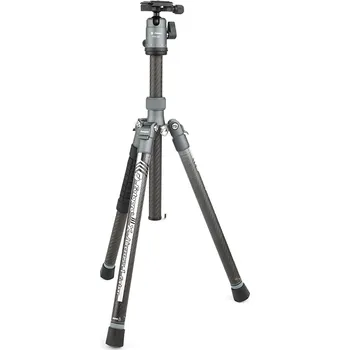 Stativ Cestovní lehký karbonový foto stativ Fotopro X-Aircross 1 Carbon Tripod Grey (cestovní skládací plnohodnotný stativ s hmotností pouze 815g)