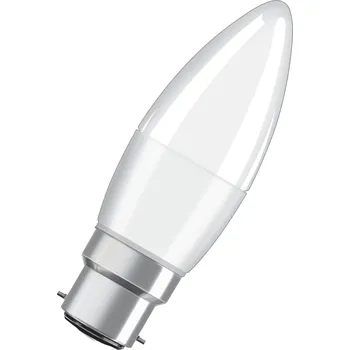 Žárovka OSRAM Sada 3x LED žárovka B22d, Candle, 5,7W, 470lm, 2700K, teplá bílá