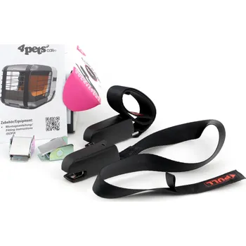 přepravka pro zvíře 4PETS Isofix popruhy k BOXU Caree