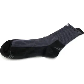 Pánské ponožky Nadměrné ponožky tenké SPORT barva šedá/ černá (fusky - velké velikosti XXXL)