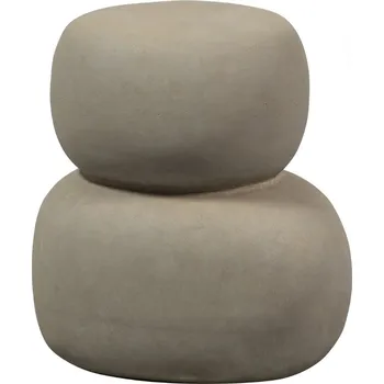 Toaletní stolek WOOOD Šedý betonový odkládací stolek Creete 30 cm