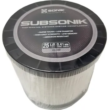 Sonik Vlasec Subsonik Clear 3000m 0,31mm 15lb