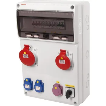 Rozvaděč v905 - ZSFT21101000.0 /3952 Zásuvková skříň IP44 jištěná bez chrániče