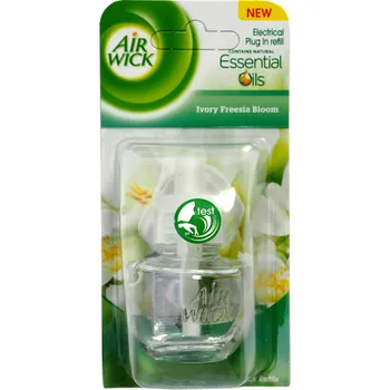 Vůně do bytu AIR WICK osvěžovač vzduchu 19ml elektrická náplň Bílé květy frézie Ivory Freesia Bloom