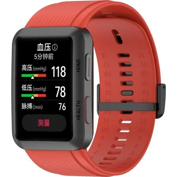 eses Silikonový řemínek pro Huawei Watch D - Červený