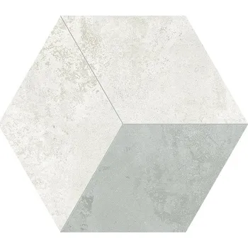 Mozaiková sada Torano hex 2 mozaika - dlaždice mozaika 34,3x29,7 bílá 6003833