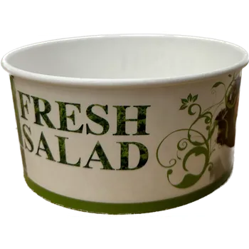 Jednorázové nádobí FLEXOBAL Papírová miska na salát 1300ml (cena za 50ks)