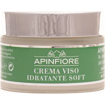 Pleťový krém Apinfiore Crema Viso Idratante Soft | Jemný hydratační pleťový krém 50 ml