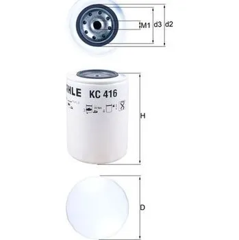 Palivový filtr Palivový filtr MAHLE KC 416