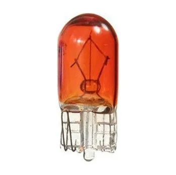 Autožárovka Halogenová žárovka s paticí T10, 5W, 12V - Oranžová