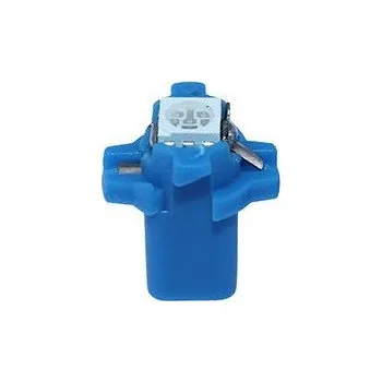 Autožárovka T5, B8.3D, 1x 5050 SMD LED - 24V, Modrá