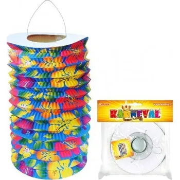 Karnevalový doplněk Lampion HAWAII, 15cm, čajová svíčka