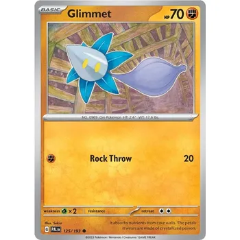 Karetní hra Glimmet 125/193 - Paldea Evolved Typ karty: Non-Holo