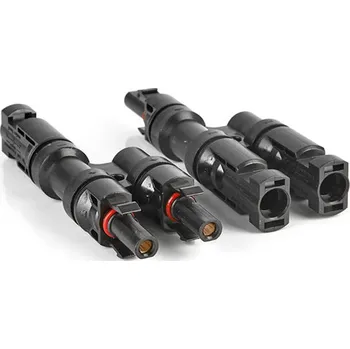 solární kabel Solární konektor MC4 slučovací T3 pár