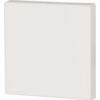 vypínač Kryt 2-bodový bez symbolů matný 55x55mm. Bílá | CWIZ-01/01