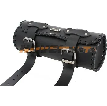 Zavazadlo na motocykl Kožená rolka RSA-1A (28 cm), na chopper/cruiser