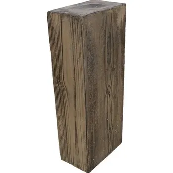 Plot Palisáda Bark 2/600 zadní nepohledová 60 x 25 x 15 cm hnědá/černá