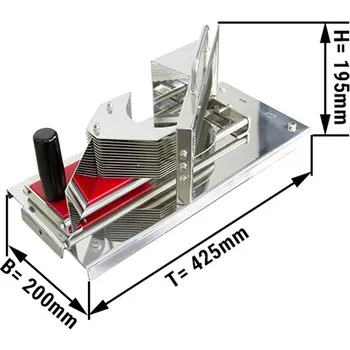 Kráječ na chleba G.Gastro Ruční kráječ rajčat - tloušťka plátku: 5,5mm