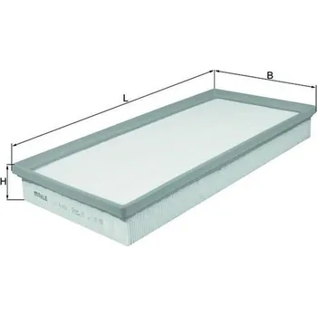 Vzduchový filtr Vzduchový filtr KNECHT LX 1004