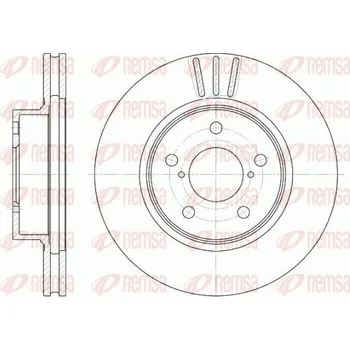 Brzdový kotouč Brzdový kotouč REMSA 6397.10