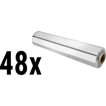Vakuovačka G.Gastro (48 rolls) Catering Aluminium Foil Rolls – 30 cm × 80 m per roll - 14 μm - cutter bar