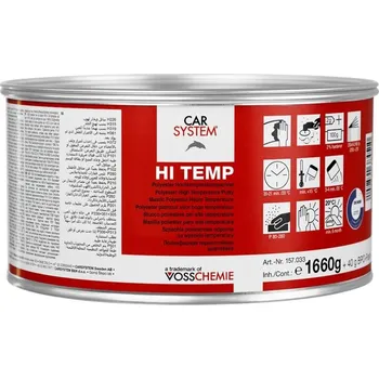 Karosářský tmel CAR SYSTEM HI-TEMP polyesterový tmel 1660g + tužidlo 40g (157033)