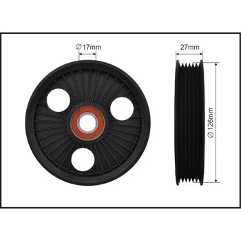 Napínací kladka, žebrovaný klínový řemen Caffaro 500361