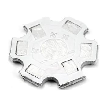 Elektronická součástka Hliníková deska plošného spoje (PCB) pro 1W, 3W LED průměr 20mm