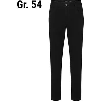 Pánské kalhoty G.Gastro KARLOWSKY | Men’s 5‑Pocket Work Trousers Classic‑Stretch – Black - Size 54 - Organic Cotton