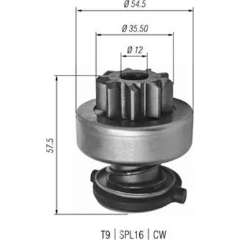 Autoelektrika Pastorek, startér MAGNETI MARELLI 940113020346