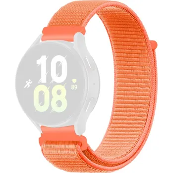 Řemínek na hodinky Nylonový řemínek Ricardo 20mm, oranžový, Quick Release