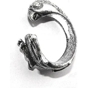 Prsten Stříbrný prsten papoušek - DN119 (Stříbrný prsten papoušek)