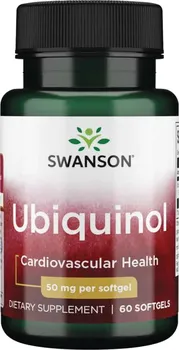 Přírodní produkt Swanson Ubiquinol 50 mg 60 cps.