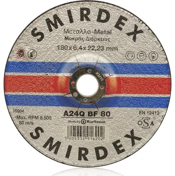 Brusný kotouč Smirdex 913 Metal 125 mm x 6,4 mm x 22 mm