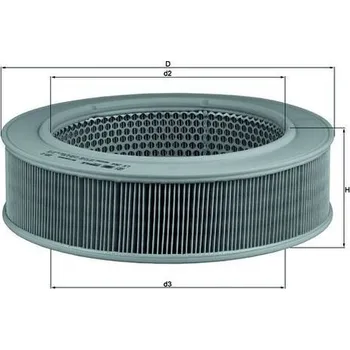 Filtr do auta Vzduchový filtr MAHLE LX 264