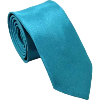 Kravata jednobarevná Tyrkys