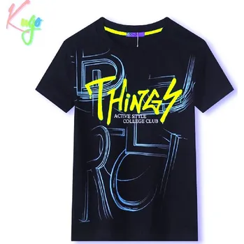 Chlapecké tričko Chlapecké tričko kr.r. KUGO HC9282, tmavě modré